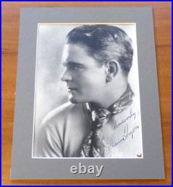 Glenn Tryon Actor Hand Signed Autograph Matted Photo 7.5x9.5