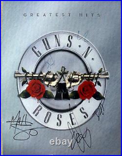 Guns N Roses RARE Autographed Photo Hand-Signed 12x16 withCertif. Of Authenticity