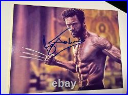 HUGH JACKMAN AUTOGRAPH Photograph Picture COA WOLVERINE Marvel Comics signed P