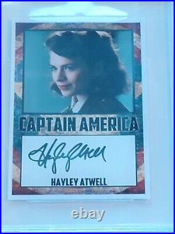 Hayley Atwell Autographed 4x6 Photo Agent Carter! Beckett 10! Pristine Graded