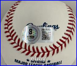 Hot Sexy Brandi Love Signed Major League Baseball Autograph Beckett Witness