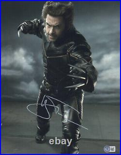 Hugh Jackman Signed Autograph Wolverine 11x14 Photo Bas Beckett X-men Marvel