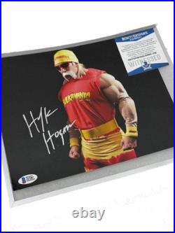 Huk Hogan photo signed autograph Beckett Authentication