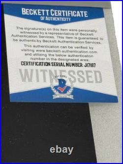 Huk Hogan photo signed autograph Beckett Authentication