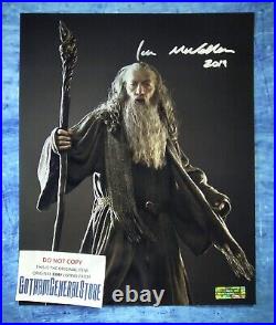 Ian McKellen Hand Signed Autograph 8x10 Photo COA Lord Of The Rings Gandalf