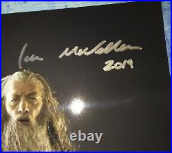 Ian McKellen Hand Signed Autograph 8x10 Photo COA Lord Of The Rings Gandalf