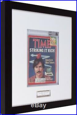 Incredibly Rare STEVE JOBS Signed TIME Magazine Cover 1982 JSA/PSA