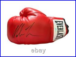 Iron Mike Tyson Signed Autographed Everlast L Red Boxing Glove TRISTAR COA Champ