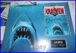 JAWS personally signed MARVEL comic PETER BENCHLEY & JOHN WILLIAMS VERY RARE