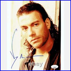 JEAN-CLAUDE VAN DAMME autograph JSA signed 8x10 photography