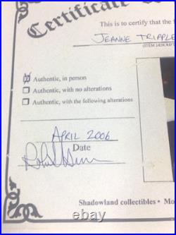 JEANNE TRIPPLEHORN SIGNED AUTOGRAPH 8X10 PHOTO BASIC INSTINCT, BIG LOVE With COA