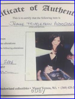 JEANNE TRIPPLEHORN SIGNED AUTOGRAPH 8X10 PHOTO BASIC INSTINCT, BIG LOVE With COA