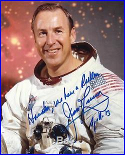 JIM LOVELL APOLLO 13 Houston WE HAVE A PROBLEM-SIGNED 8x10 PHOTO-WithZARELLI LOA