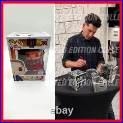 JON BERNTHAL SIGNED Shane Walsh Funko POP! #369 The Walking Dead COA & PIC