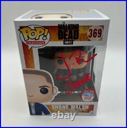 JON BERNTHAL SIGNED Shane Walsh Funko POP! #369 The Walking Dead COA & PIC