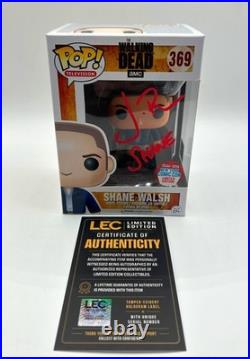 JON BERNTHAL SIGNED Shane Walsh Funko POP! #369 The Walking Dead COA & PIC