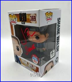 JON BERNTHAL SIGNED Shane Walsh Funko POP! #369 The Walking Dead COA & PIC