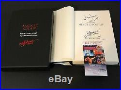 Jackie Chan Rush Hour Never Grow Up Signed Autograph Limited Edition Book JSA