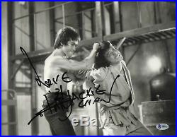 Jackie Chan Signed 11x14 Photo Authentic Autograph Beckett Bas Coa 3 Bruce Lee
