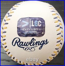 Jacob Misiorowski Autographed OMLB Milwaukee Brewers Logo Baseball PROVA COA