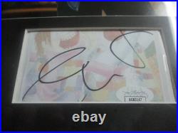 Jaime Lee Curtis Halloween Signed/autographed 11x14 Matte Cut Framed Jsa Cert