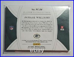 Jamaal Williams /99 SP Triple Swatch Auto! 2017 Panini Immaculate #PC-JW Packers