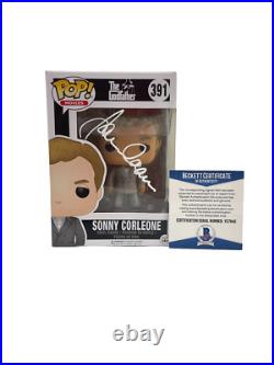 James Caan Signed Sonny The Godfather Funko Figure Pop Vinyl Autograph Beckett 2