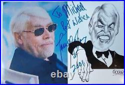 James Coburn Signed Genuine Autograph Photo From Large Collection