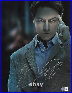 James Mcavoy Autograph Signed X-men Marvel 11x14 Photo Beckett Charles Xavier