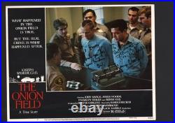 James Woods And Franklyn Seales Signed Autograph Lobby Card The Onion Field