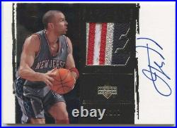 Jason Kidd 2003 04 UD Exquisite Collection Nets Game-Used Patch Auto 51/100