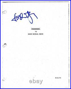 Jerry Schatzberg Signed Scarecrow 1973 Full Script Authentic Autograph Coa