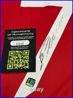 Jersey Red CRISTIANO RONALDO Signed Autographed COA