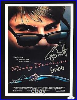 Joe Pantoliano autographed inscribed 11x14 photo Risky Business JSA COA