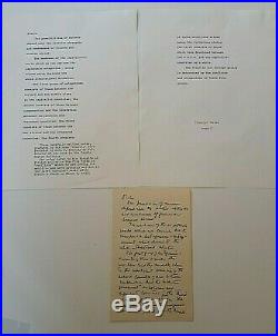 John F Kennedy Owned Handwritten 2 Pg Notes Thoughts On Stalin Not Signed C 1953