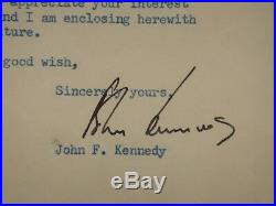 John Kennedy Jfk Signed 1953 Letter Psa/dna Certified Authentic Autographed Rare
