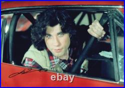John Travolta Carrie Hand Signed Autograph Photograph 8x12 COA