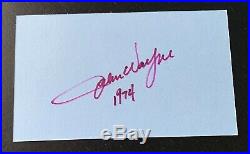 John Wayne Legendary Actor Vintage Signed Autograph 3x5 Index Card True Grit