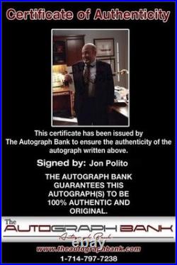 Jon Polito authentic signed celebrity 8x10 photo WithCert Autographed (B0368)