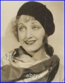 Josephine Dunn Original Autograph Signed Ruth Harriet Louise Stamped Photograph