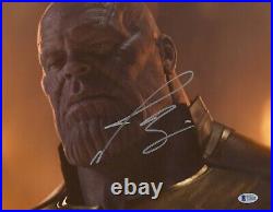 Josh Brolin Signed 11x14 Photo Thanos Avengers Endgame Autograph Beckett