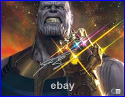 Josh Brolin Signed Autograph Infinity War 11X14 Photo Avengers Beckett Thanos
