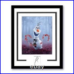Josh Gad Signed 11x14 Framed Photo Frozen Autographed ACOA