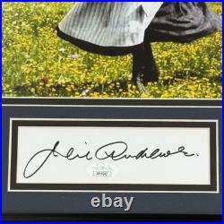 Julie Andrews Autographed The Sound of Music Deluxe Framed 11x14 Photo with Auto