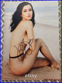 KATY PERRY AUTOGRAPH/SIGNED 8x12 PHOTO withRA COA