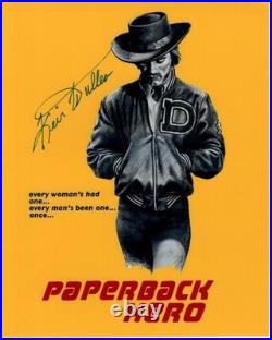 KEIR DULLEA signed autographed 8x10 PAPERBACK HERO RICK DYLAN photo