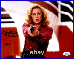 Kathleen Turner autographed signed inscribed 8x10 photo V. I. Warshawski JSA COA
