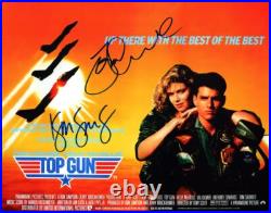 Kelly McGillis Tom Cruise autographed 11x14 signed photo Picture Pic and COA