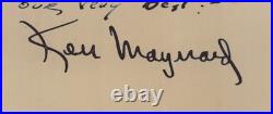 Ken Maynard Autographed Inscribed Photograph