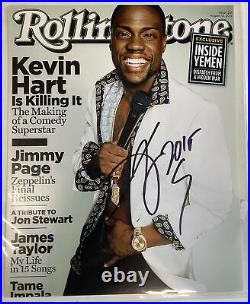 Kevin Hart Signed Autograph Rolling Stones Cover With COA